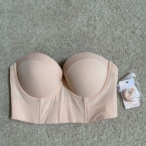 NWT LIVELEY STRAPLESS BRA